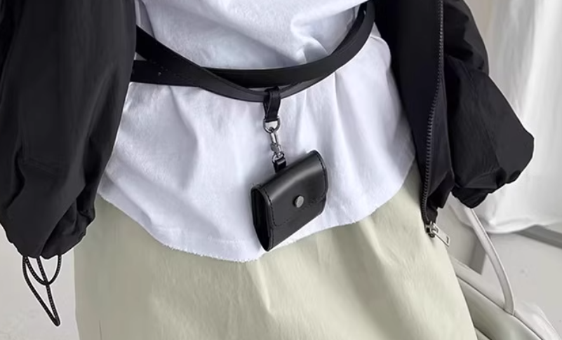 韓国風ミニバッグ付きベルト