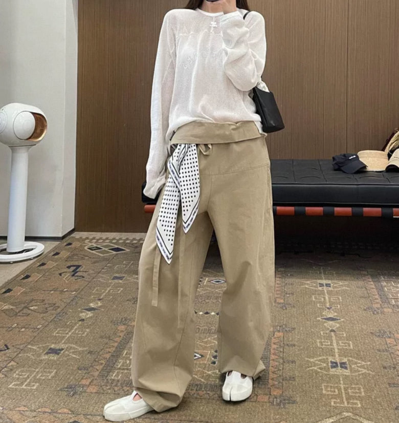 フリップウエストバナナパンツ