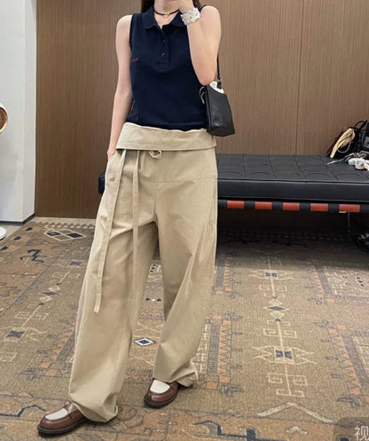 フリップウエストバナナパンツ